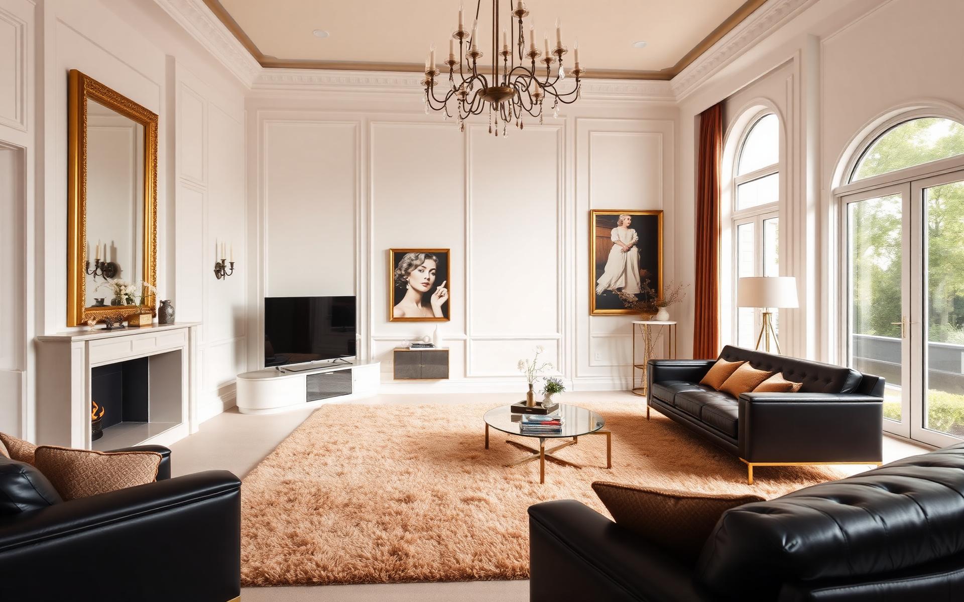 Elegant renovated interior